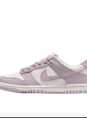 Nike Dunk防滑耐磨复古运动轻便板鞋GS/粉白色FB9109-122江西JW仓