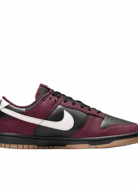 Nike Dunk 板鞋 经典复古百搭 深红色HM9658-600 j广东xx