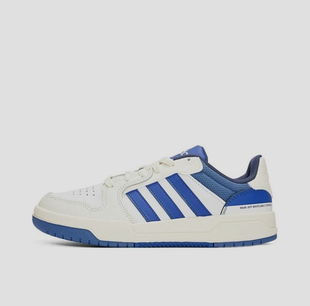 adidas防滑耐磨轻便低帮板鞋 白蓝HR1931宜春YC仓