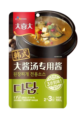 大喜大大酱汤专用酱100克