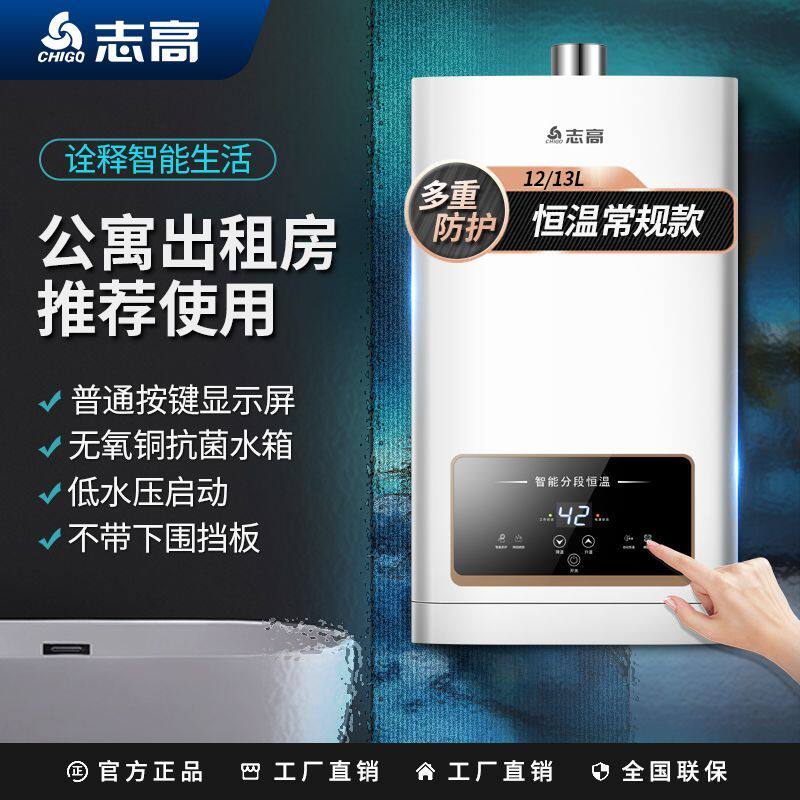 志高燃气热水器家用洗澡