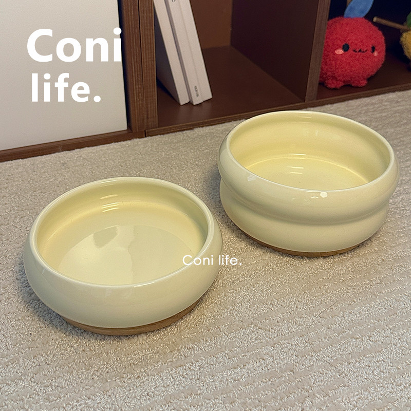 Conilife陶瓷猫碗防打翻防摔