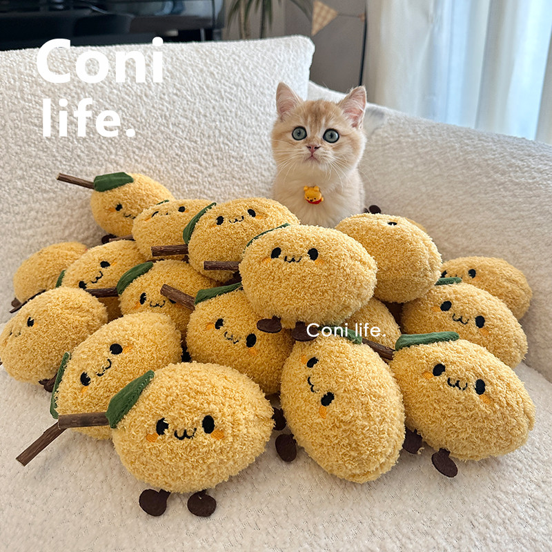 Coni life柠檬猫玩具木天蓼自嗨解闷猫咪用品耐咬磨牙洁齿逗猫棒