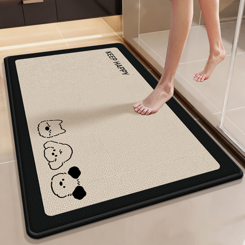 卫生间吸水地垫浴室防滑脚垫