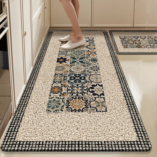 厨房地垫防滑防油可擦免清洗吸水