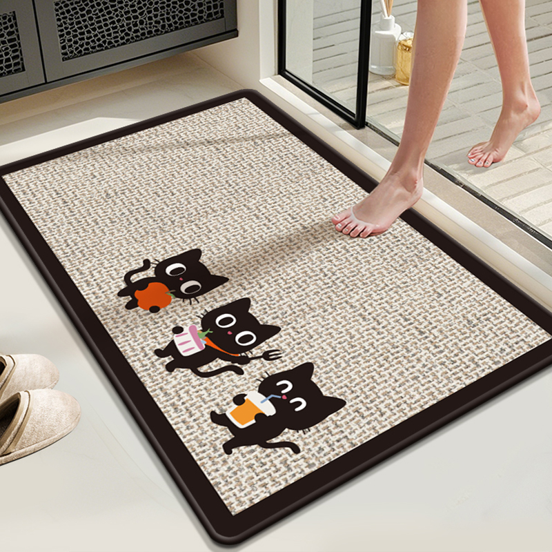 衛生間吸水地墊防滑硅藻泥