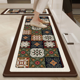 厨房地垫防滑防油可擦免清洗吸水吸油防水专用脚垫2025新款 地毯垫