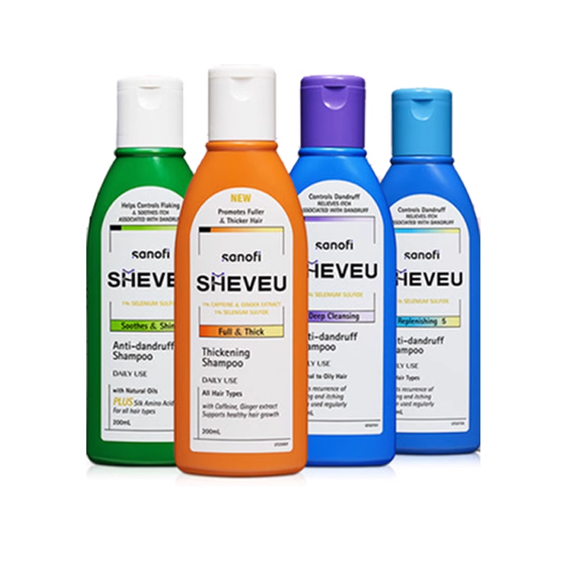 【全球购严选】赛逸Sheveu去屑止痒控油洗发露洗发水200ml/瓶
