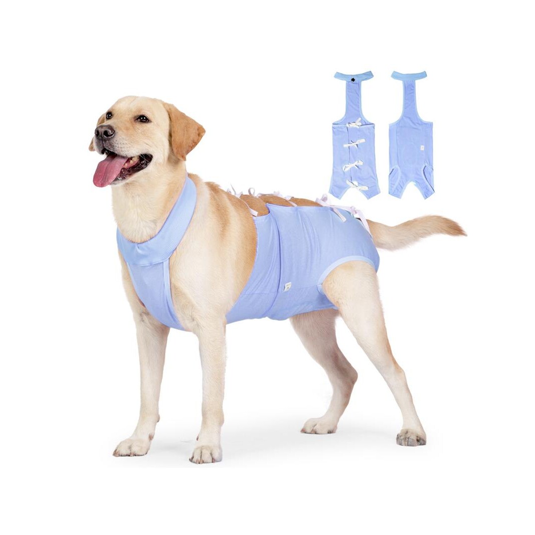 狗狗绝育手术服新款宠物衣服断奶绝育术后服绑带伤口皮肤病防抓舔