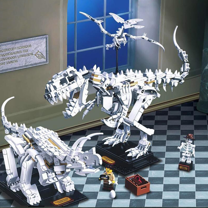 积木ideas系列21320恐龙模型