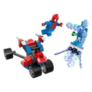 蜘蛛侠VS电光人益智儿童玩具超级英雄系列拼插积木 兼容乐高76014