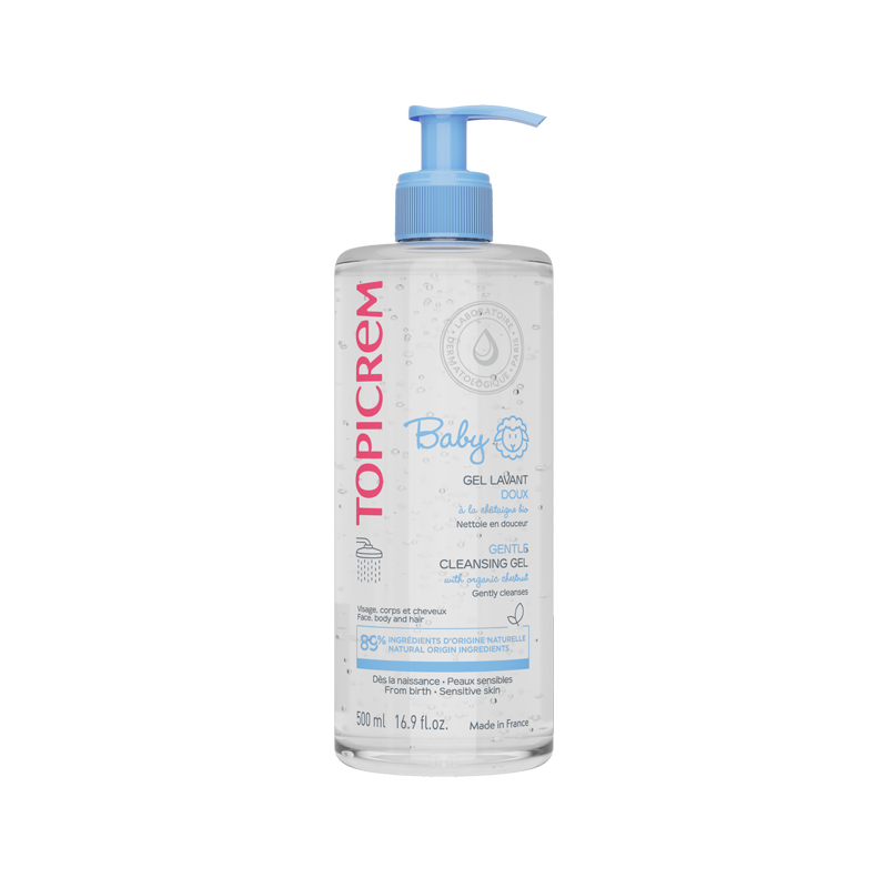 TOPICREM婴童洗发沐浴2合1清洁啫喱500ml