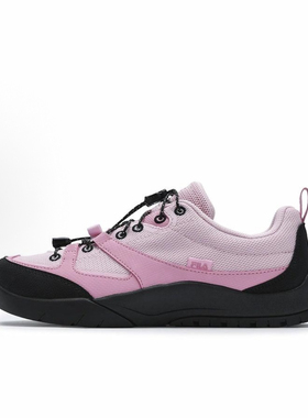 FILA斐乐 CAMLIFE 山越鞋 防滑耐磨 低帮 生活休闲鞋 女款 紫灰色