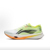 竞速跑步鞋 LiNing李宁 SGU 弜科技全掌䨻专业竞训 白黄绿 追风pro