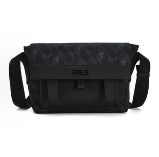 FILA斐乐 HERITAGE 潮流时尚百搭 织物拼PU 挎包斜挎包 男款