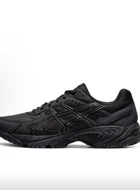 ASICS Gel-170TR 织物合成革耐低帮 休闲跑步鞋 男女同款 黑色