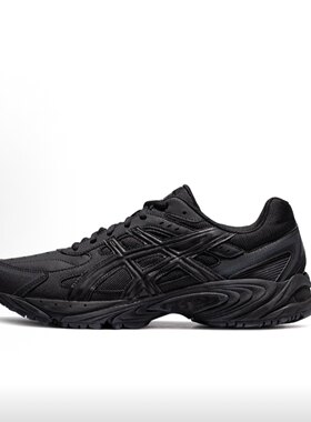 ASICS Gel-170TR 织物合成革耐低帮 休闲跑步鞋 男女同款 黑色