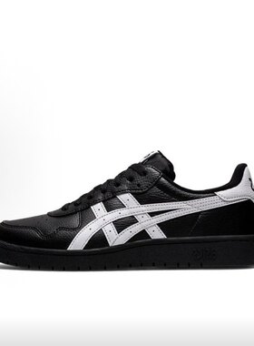 ASICS JAPAN S 舒适百搭 低帮 板鞋 男女同款 黑白