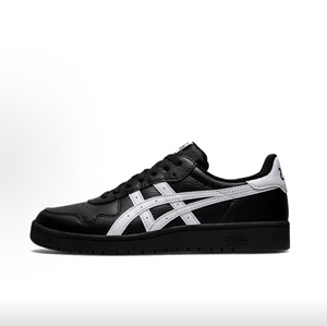 ASICS JAPAN S 舒适百搭 低帮 板鞋 男女同款 黑白