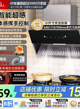 威力不锈钢侧吸式油烟机
