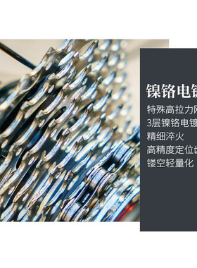 极速山地自行车飞轮旋飞6/7/w8/9/10速后齿盘一体式旋飞公路车配