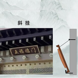 入户防盗门门楣加高神器装饰中式浮雕大门牌匾额紫气东来天官赐