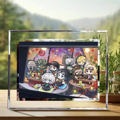 三角洲行动可爱满钻钻石画