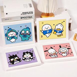 三丽鸥钻石画贝克鸭手工diy钻石贴画大眼蛙儿童砖石礼物2024新款