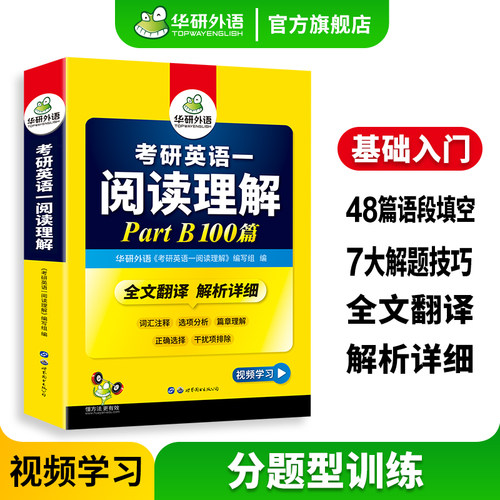 考研英语一阅读理解partB100篇