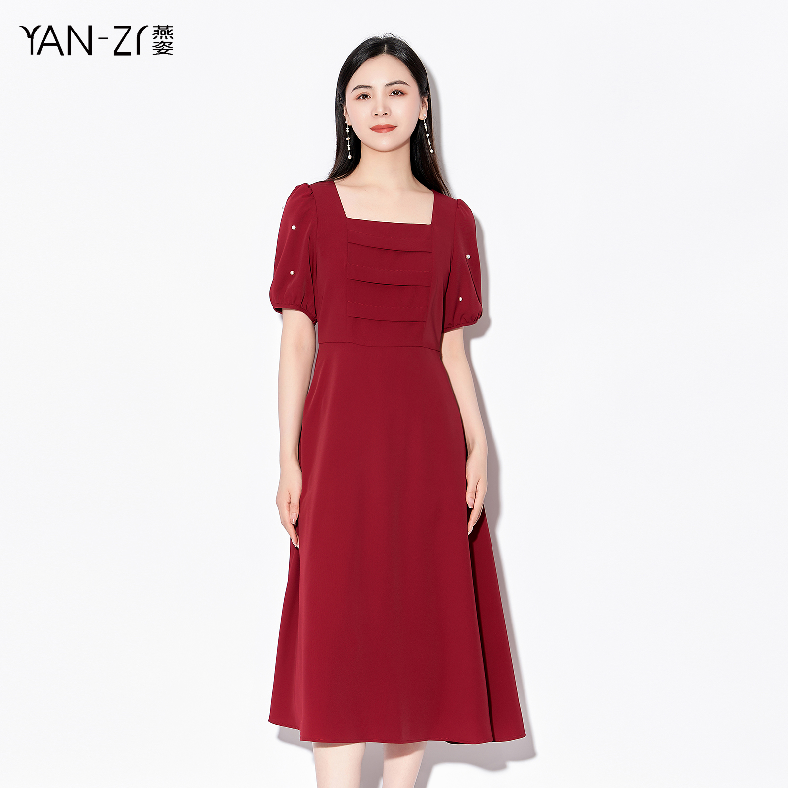 燕姿服饰法式宫廷风连衣裙