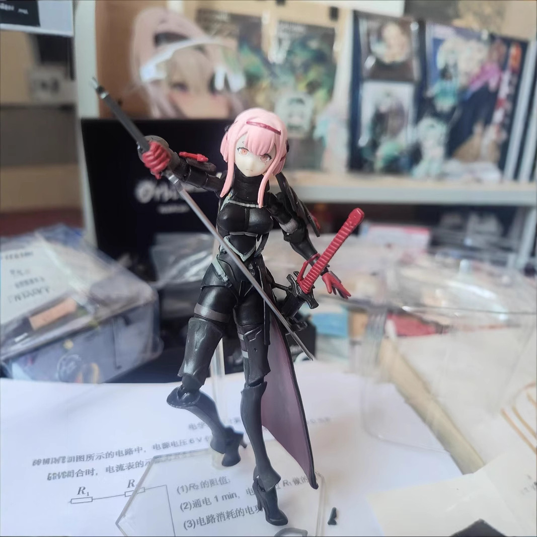 Figma 女武士 手办摆件可动换动漫手办二次元