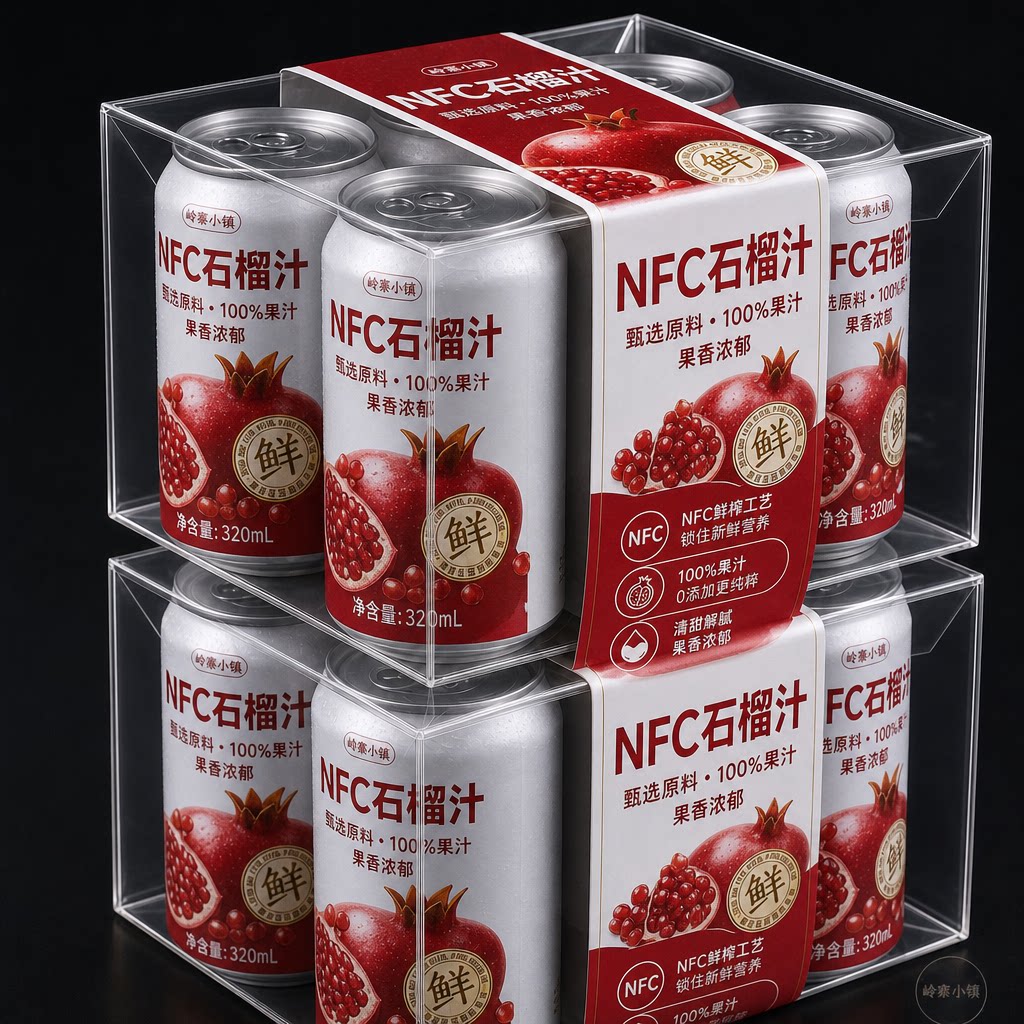 百分百纯石榴汁nfc无添加原液新疆原榨官方旗舰店突尼斯软籽饮料图片
