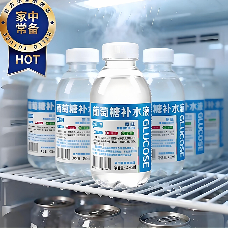 正品葡萄糖补水液24瓶整箱官方旗舰补充能量缓解疲劳低血糖食欲差