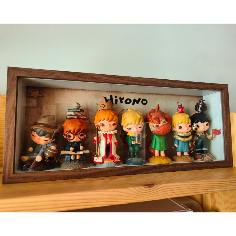 泡泡玛特小王子小野展示盒立体相框展示场景装饰盲盒收纳盒展示盒