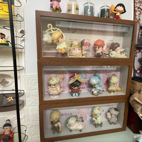 泡泡玛特DIMOO如果今天星期八盲盒收纳盒展示框相框展示架防尘