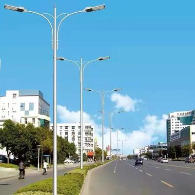 le市照电路灯市政工程高d低PUI臂路灯明杆高速公路灯新农村户外路