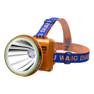 强光头灯超亮远射激光炮头戴式户外登山照明灯充电超长续航钓鱼灯