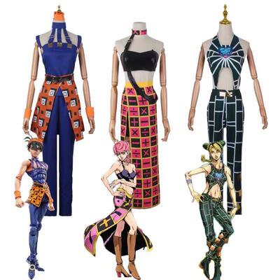JOJO的奇妙冒险COS服 空条徐伦 特里休乌纳吉尔卡纳兰迦cosplay服