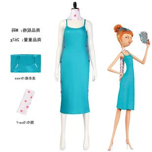 万圣节角色扮演路西cosplay裙子工厂现货 电影神偷奶爸露西cos服