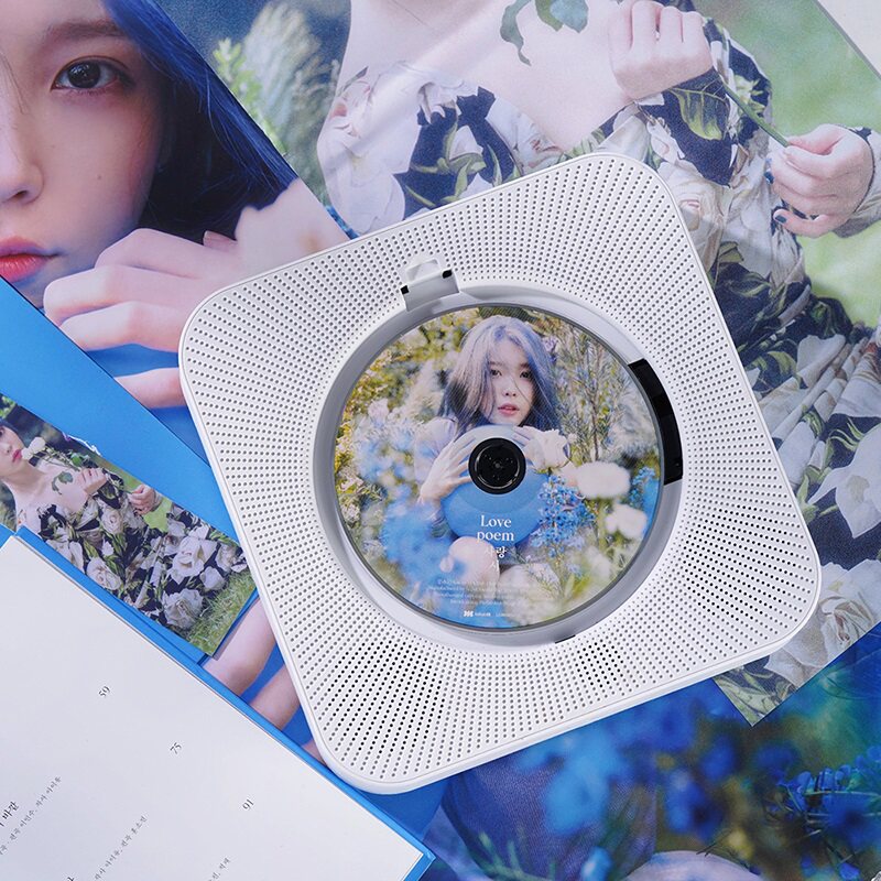 悦心听CD机便携式音乐专辑播放器壁挂式蓝牙音响音箱光盘光碟复古使用感如何?