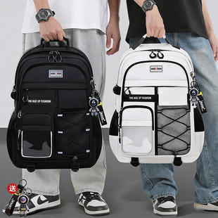 德国小学生初中生女减负新款护脊中学生书包高中女生大容量超轻男