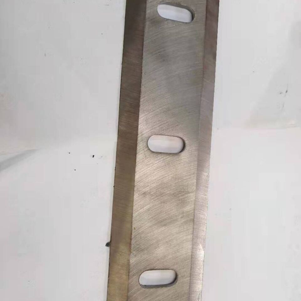 新型ZT式家用小型铡草机刀碎草机刀片2孔3孔双刃两面动刀底刀铡刀