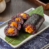 减肥主食粗粮饱腹无蔗糖糖尿人专用食品0蔗糖低热量咸蛋黄油条肉松乌米饭团休闲女士健身餐微波加热即食速冻早餐半成品饱腹食品