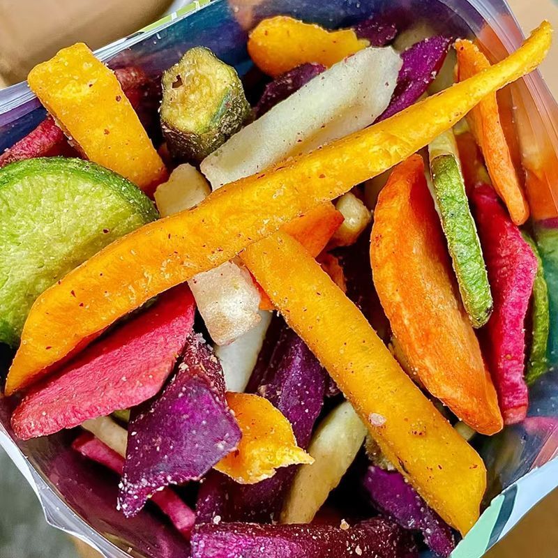 综合果蔬脆片脱水蔬菜干什锦冻干水果秋葵干休闲零食解馋礼包