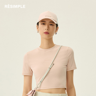 RESIMPLE简单点极简生活女装 0677 短袖 T恤