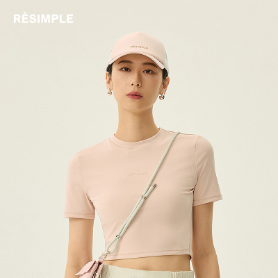RESIMPLE简单点极简生活女装-短袖T恤-0677