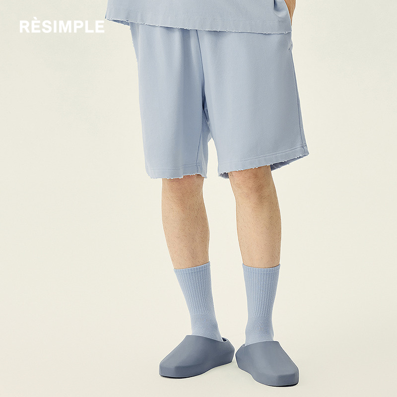 RESIMPLE简单点极简生活-针织短裤-0696