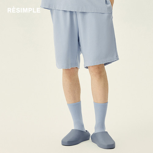 RESIMPLE简单点极简生活-针织短裤-0696