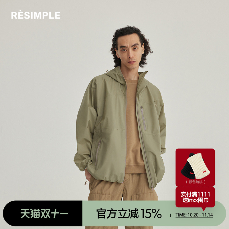 商场同款外套夹克RESIMPLE