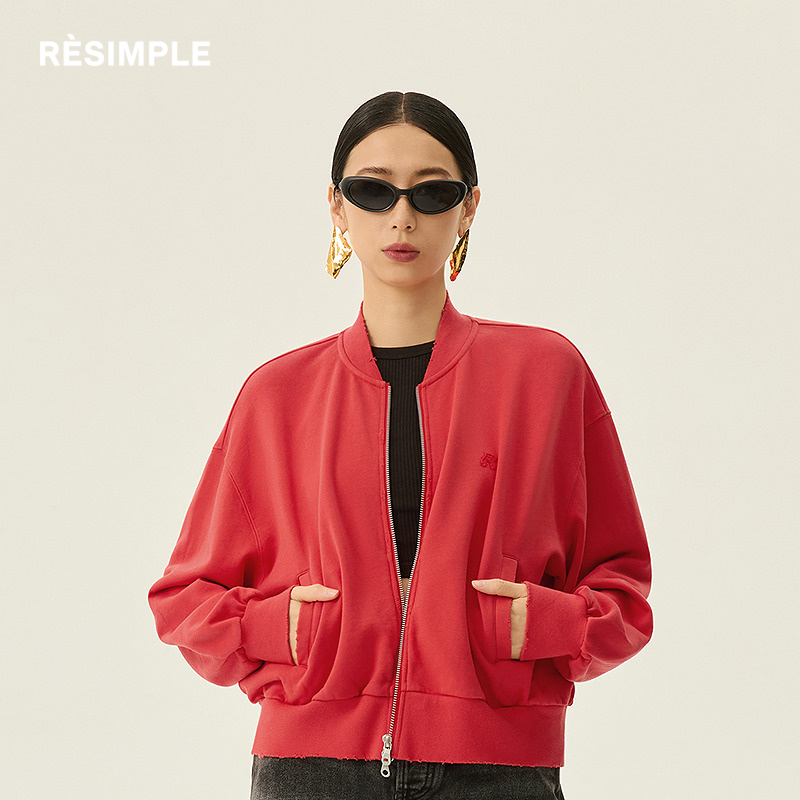 RESIMPLE简单点极简生活女装-开衫卫衣-0604